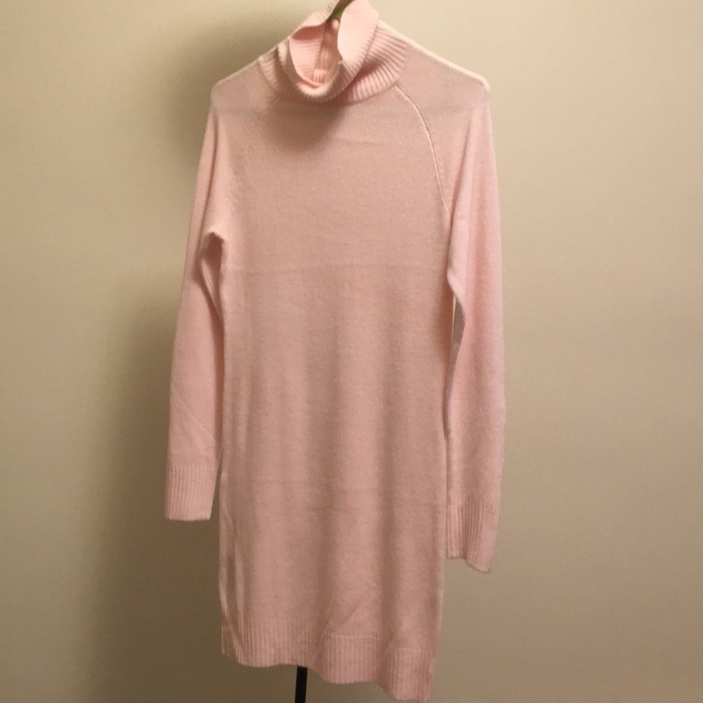 Pastel Pink Sweater Dress 💕